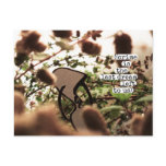 ((crime is the last dream left to us)) post card