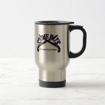 Crime Pays- One-of-a-kind, cool, Travel Mug