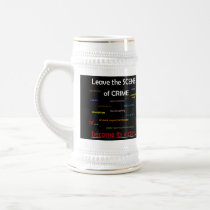 Crime Scene Beer Stein mugs