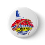 Crime Scene Cupcake Button
