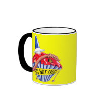 Crime Scene Cupcake Mug