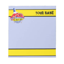 Crime Scene Cupcake Small Notepad notepads