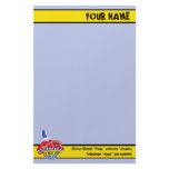 Crime Scene Cupcake Stationery