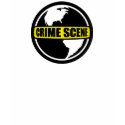 Crime Scene Earth t-shirts