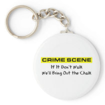 Crime Scene Investigator Keychain