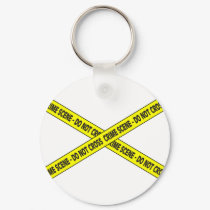 Crime Scene keychains