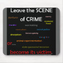 Crime Scene mousepads by allinharmony Crime Scene mousepads