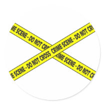 Crime Scene Sticker