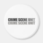CRIME SCENE UNIT REFRIGERATOR MAGNETS