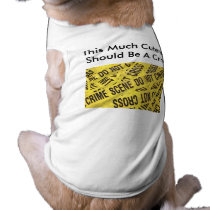 Crime Scene XS-3XL pet clothing