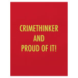 crimethinker and proud of it full color flyer