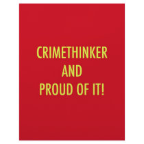 crimethinker and proud of it letterhead