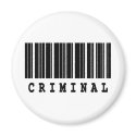 criminal barcode designl magnets by doonidesigns criminal barcode designl magnets