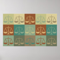 Criminal Justice Pop Art Posters