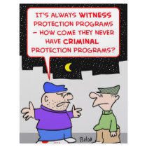 criminal witness protection program letterhead