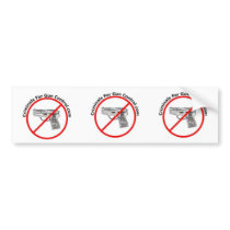 Criminals For Gun Control Logo bumper stickers by OpenCarryNH Criminals For Gun Control Logo bumper stickers