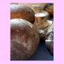 Crimini mushrooms print