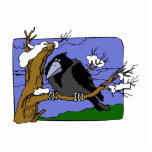 Crimmy Crow Acrylic Cut Outs