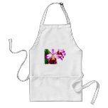 Crimson and Purple Cattleya Orchids Aprons