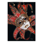 Crimson Carnivale Mask cards