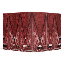 crimson deco trees 3 ring binder