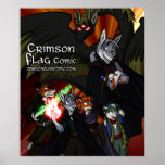 Crimson Flag Poster