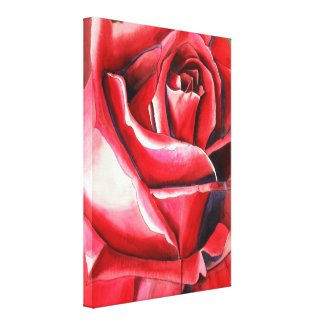Crimson Glory Red Rose Canvas by Sacha Grossel Art Canvas Prints