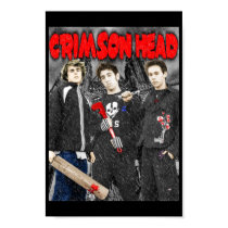CRIMSON HEAD-THE POSTER posters by antianthem45 CRIMSON HEAD-THE POSTER posters