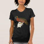 Crimson Horned Pheasant Tshirts