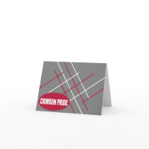 Crimson Pride Note Card