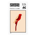 Crimson Rosala - Australian Parrot - Native colors postage by lonvig Crimson Rosala - Australian Parrot - Native colors postage