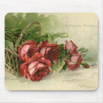 Crimson Roses mousepads