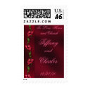 Crimson Satin Wedding postage