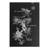 Crimson Stain Print photography