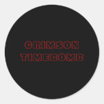 CRIMSON TIMEBOMB STICKERS