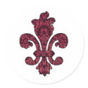 Crimson Wine Goth stickers by Fleurishes Crimson Wine Goth stickers