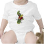 Crimson-Winged Parrakeet (Female and young male) b Romper