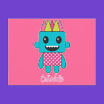 Crinkle Monster postcards