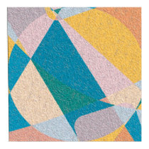 Crinkled posters