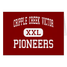 Cripple Creek Victor - Pioneers - Cripple Creek Greeting Card