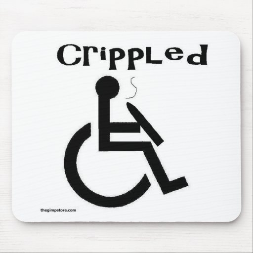crippled mousepad