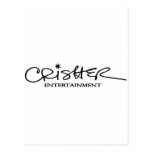 Crisher Entertainment Postcard
