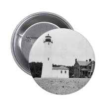 Crisp Point Lighthouse Buttons