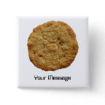 Crispy Baked Cookie Badge Name Tag