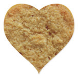 Crispy Baked Cookie Heart Shape Name Gift Tag