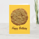 Crispy Baked Cookie Party Event Birthday Card