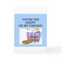 crispy chicken lovers cards by jimbuf crispy chicken lovers cards