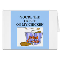 crispy chicken lovers cards by jimbuf crispy chicken lovers cards
