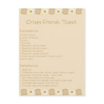 Crispy French Toast Postcard