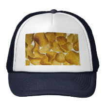 Crispy potato chips hat